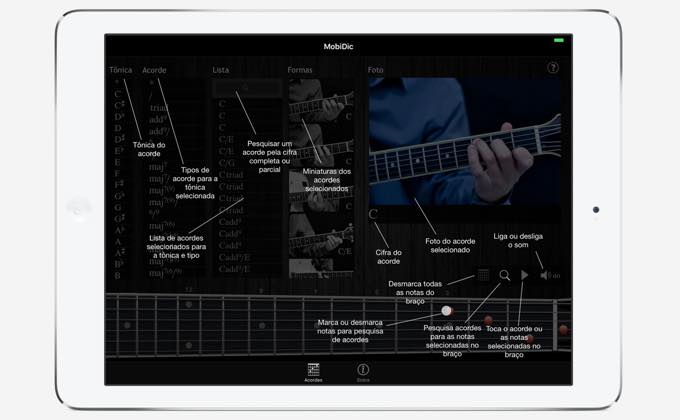 通常490円が250円に 写真付きでギターコード学習 Mobidic Guitar Chords などiosアプリ値下げ中 07 05