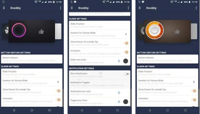 Android app com bhanu knoby knobvolumecontrol