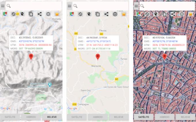 Android app com orbitalmotion mymap