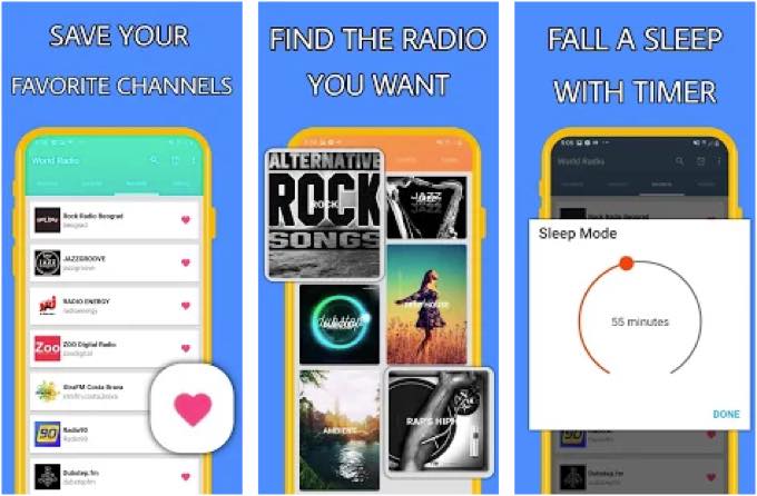 Android app com ullash radio