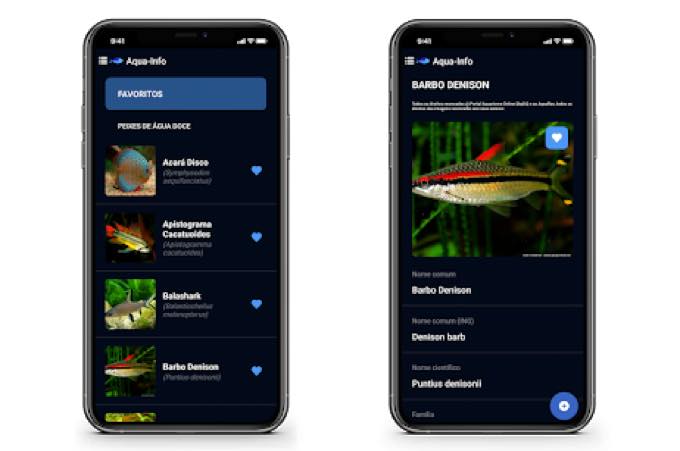 Android app com aquarismo