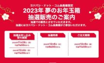 ヨドバシ.com「夢のお年玉箱」抽選受付、11月28日午前7時スタート・参加条件