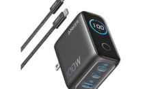 （新製品20％OFF）タッチ画面を備え最大100WなUSB充電器「Anker Charger (100W, 3 Ports) with USB-C & USB-Cケーブル」発売・スペック