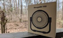 （値引き併用OKな限定クーポンあり）33.5時間駆動で屋外も涼しく、アプリ対応なキャンプ扇風機「BougeRV F01」開封レビュー