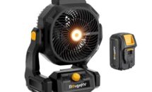 （併用できる読者クーポンあり）着脱式バッテリーでパワフルな扇風機「BougeRV F02」発売、スペック・発売日・価格