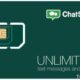 年間3,000円でLINEし放題、『ChatSim』日本2/25発売―世界150カ国で使える格安SIMカード