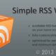 ウィジェット表示が見やすいRSSリーダー「Simple RSS Widget」の試用レビュー