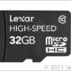 [安値]Class10 / 32GB の Lexar製microSDHCカード が 1,980円へ